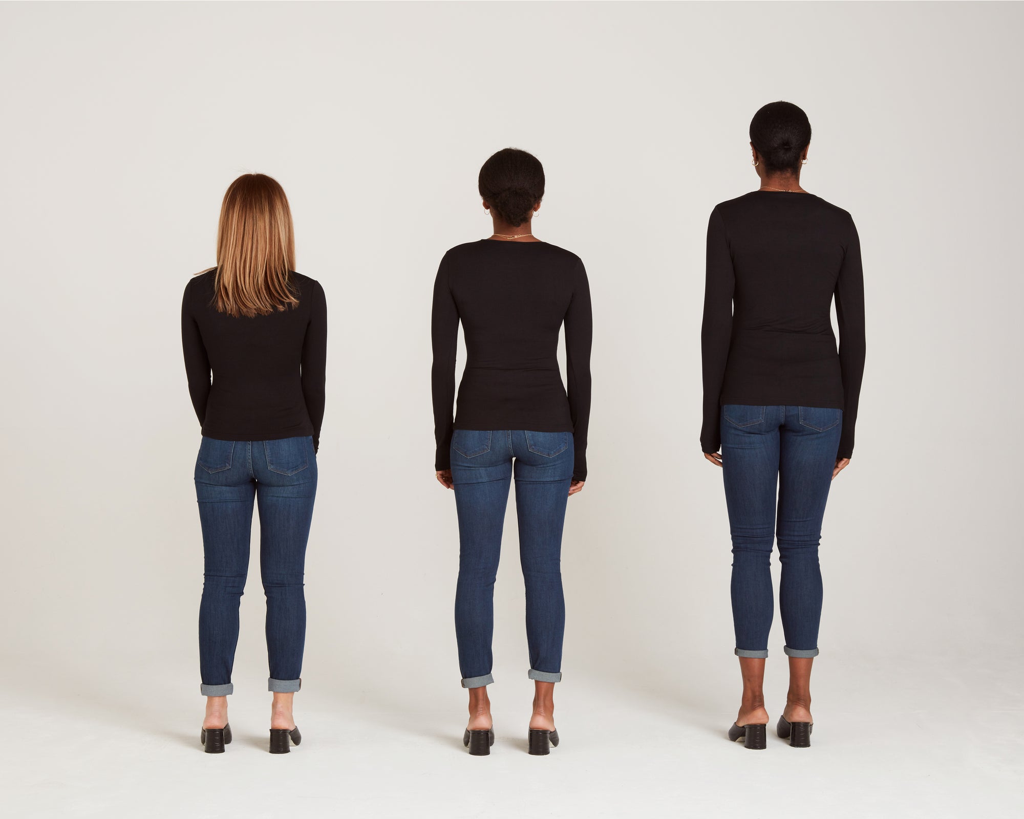 LS Crew Tee, MEDIUM Rib